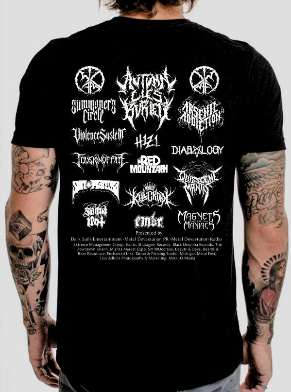 2024 Official Fest Shirt, Super Soft Cotton w/ Bands on Back