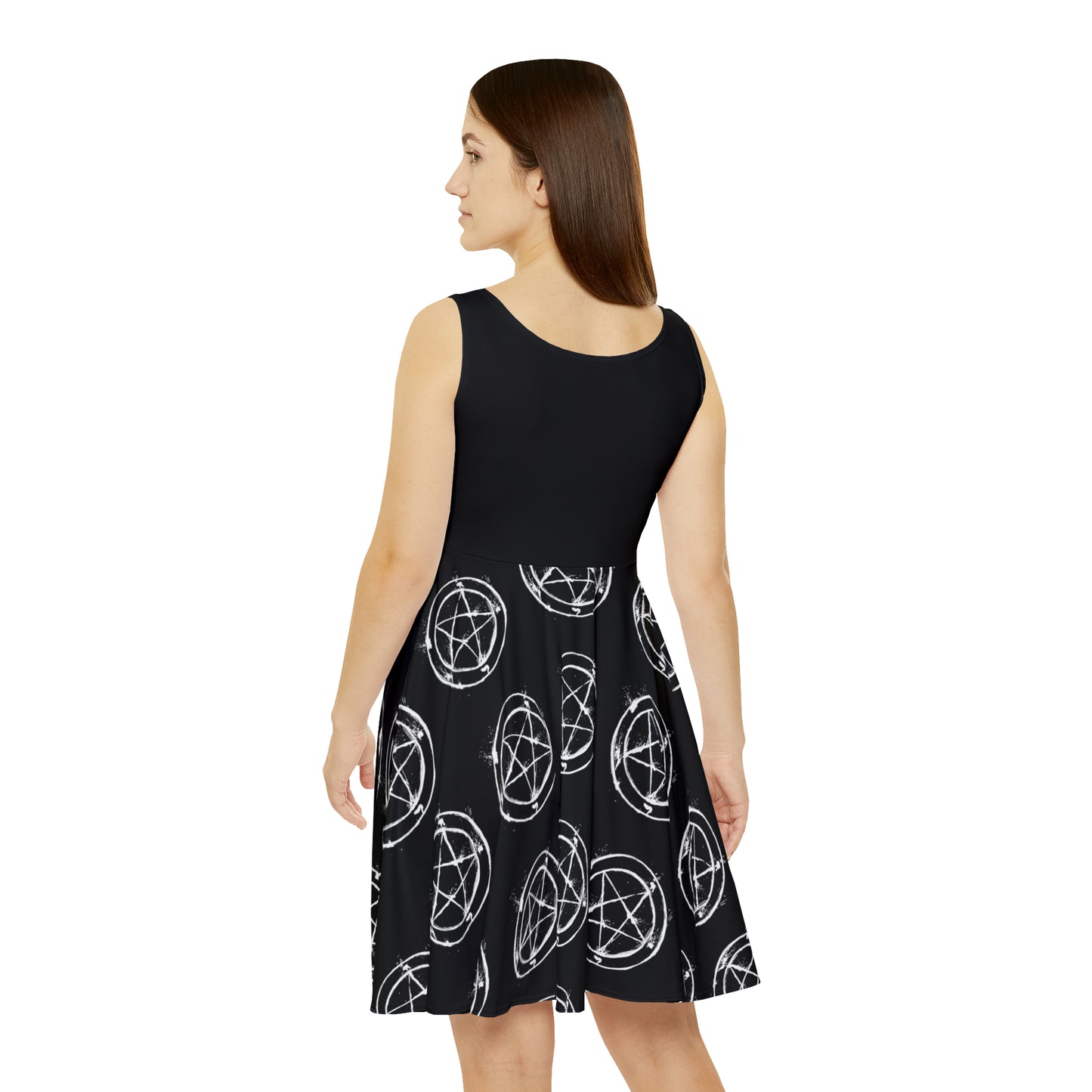 Fest Logo & Pentagram Skater Dress