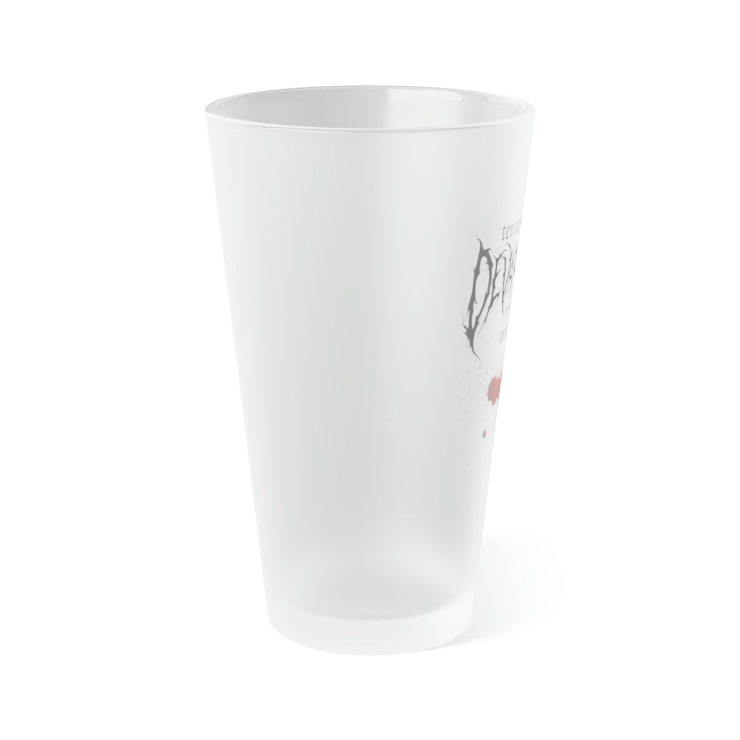 Frosted Pint Glass, 16oz