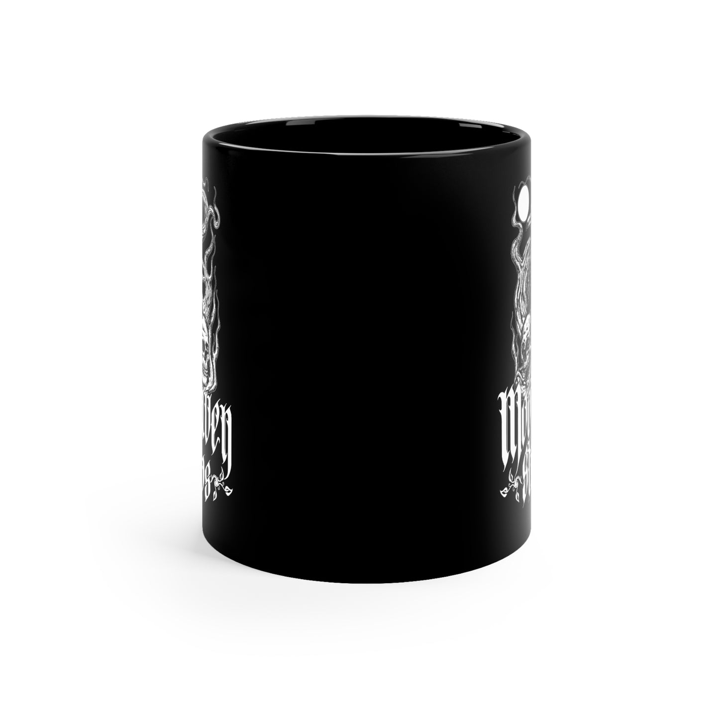 MoonRaven Studios Logo 11oz Black Mug