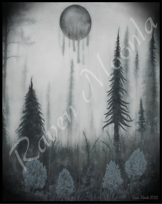 Art Print of Original Painting - Serenity