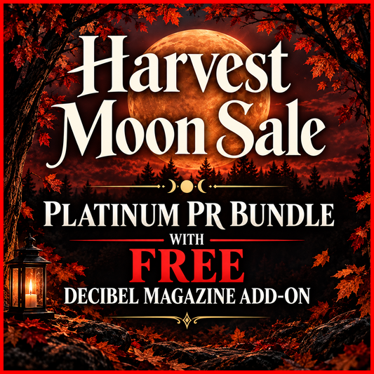 Harvest Moon Mega Sale - Platinum PR Package with FREE Decibel Add-On