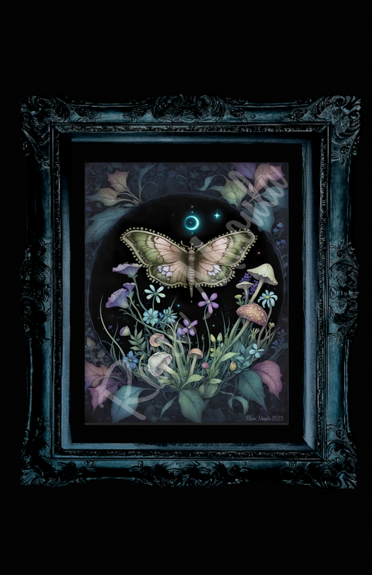 Art Print of Original Painting - Luna