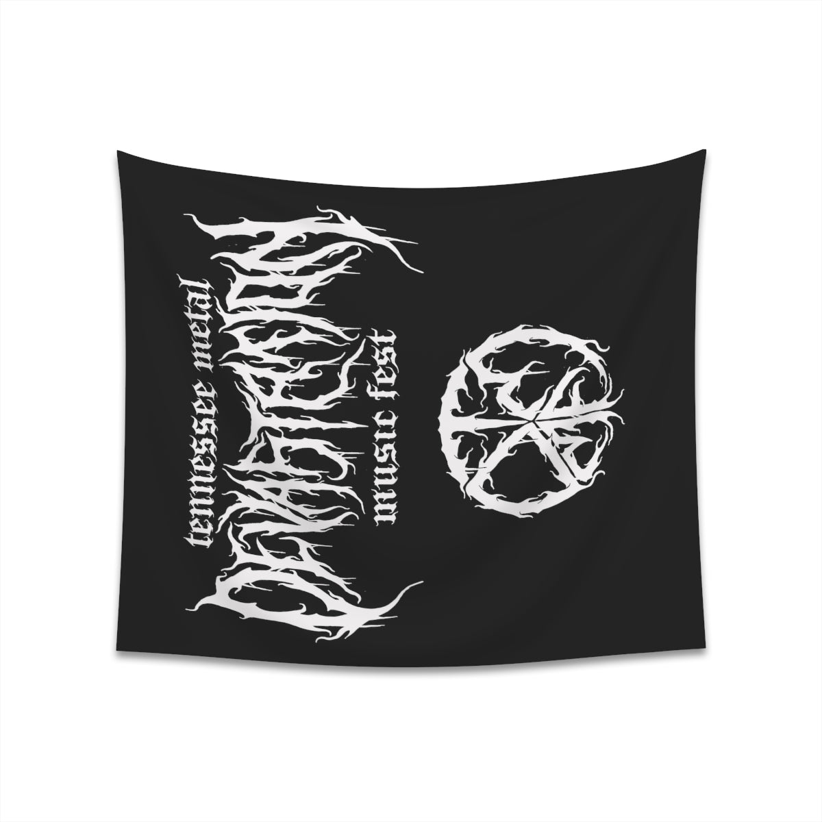 TMDMF Logo and Symbol Printed Wall Tapestry