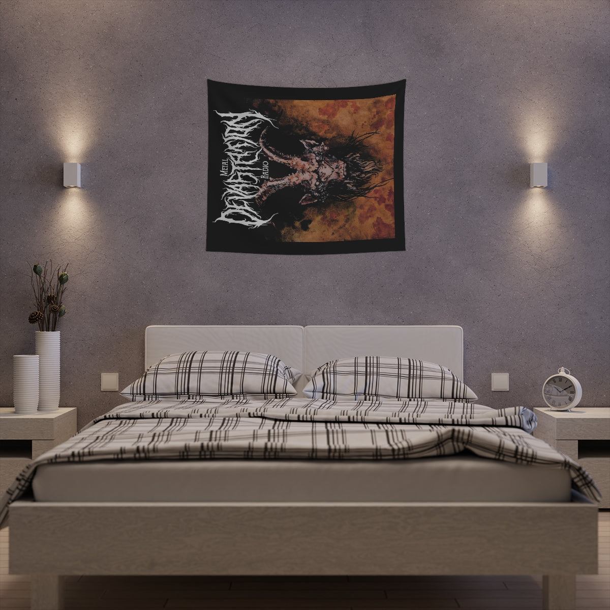 MDR Goat Printed Wall Tapestry