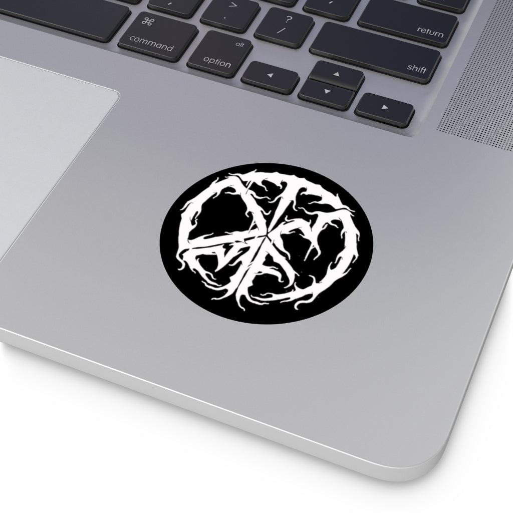 TMDMF Symbol Round Vinyl Stickers