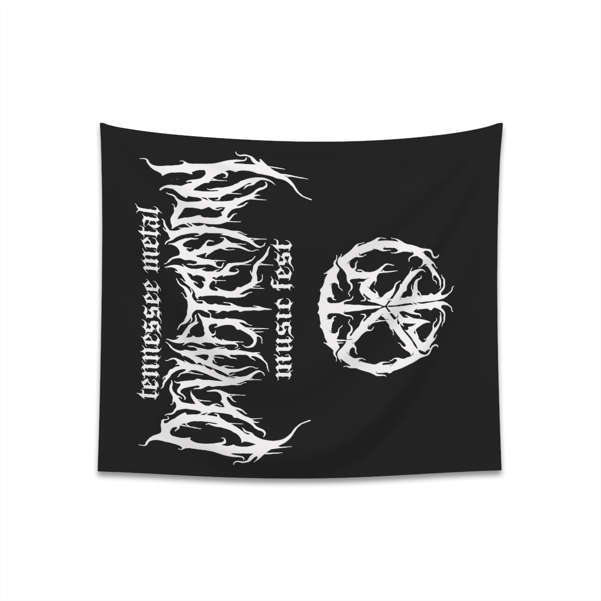 TMDMF Logo and Symbol Printed Wall Tapestry