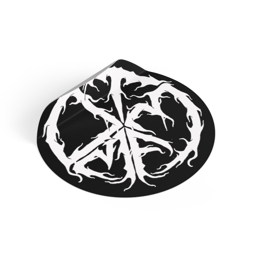 TMDMF Symbol Round Vinyl Stickers