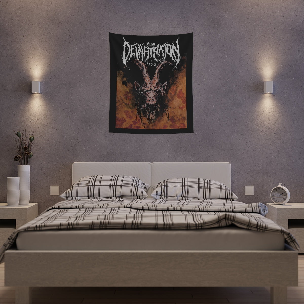 MDR Goat Printed Wall Tapestry