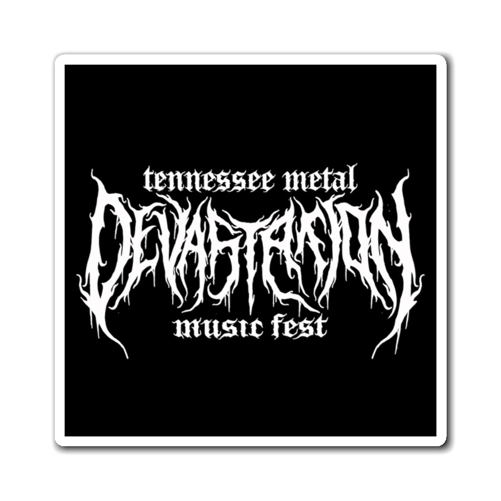 TMDMF Logo Square Magnets