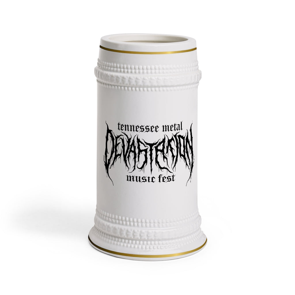 TMDMF Black Logo 22 oz Beer Stein Mug